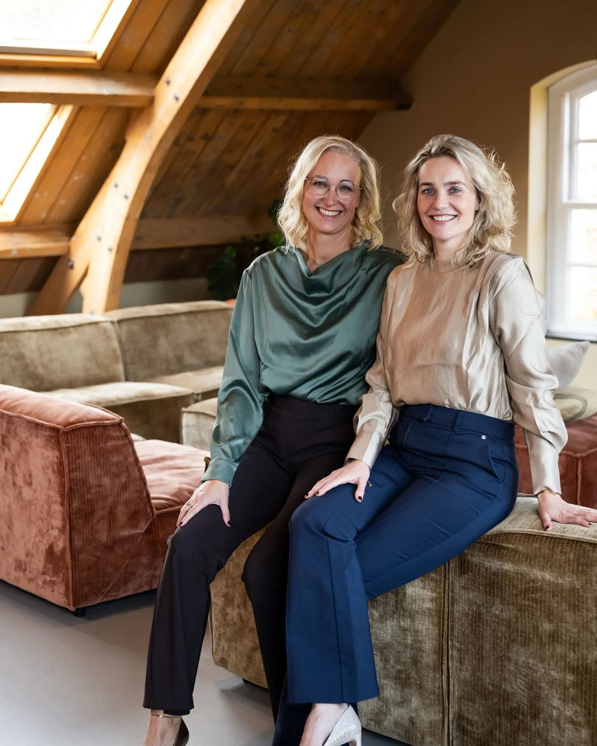 Klaske en Margriet samen